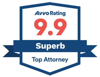 Avvo Rating 9.9 Superb Top Attorney